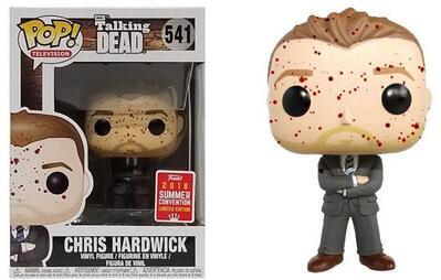 Funko Pop! The Talking Dead Chris Hardwick (Bloody) Summer Convention #541