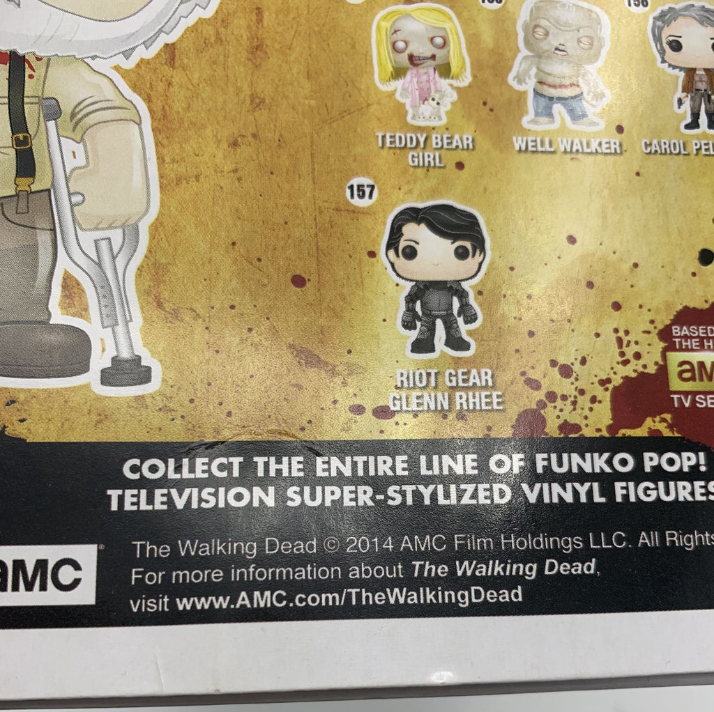 Funko Pop! The Walking Dead Headless Hershel Greene Summer Convention Exclusive #153 *Box Damage* Funko 