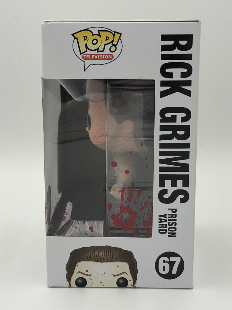 Funko Pop! The Walking Dead TWD Bloody Rick Grimes Exclusive #67 (Light Box Damage) #67