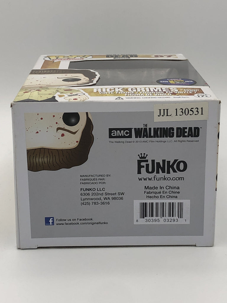 Funko Pop! The Walking Dead TWD Bloody Rick Grimes Exclusive #67 (Light Box Damage) #67 Funko 