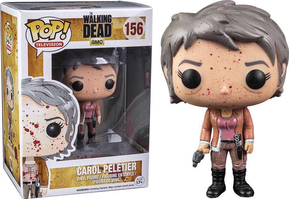 Funko Pop! The Walking Dead TWD Carol Peletier Bloody Exclusive #156