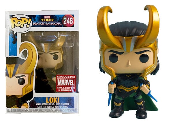 Funko Pop! Thor Ragnarok Loki Collector Corps Exclusive #248