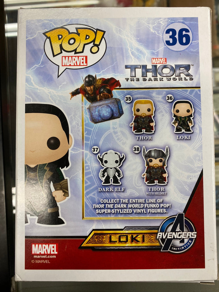 Funko Pop! Thor The Dark World Black and White Loki Exclusive #36 Funko 