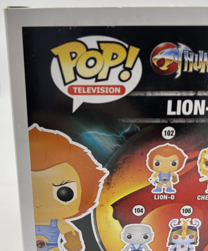 Funko Pop! Thundercats Lion-O (Flocked) SDCC Exclusive (1000 Pcs) #102 (Light Box Damage) Funko 