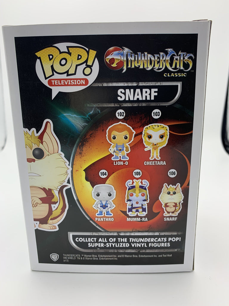 Funko Pop! Thundercats Snarf (Lightly Damaged Box) #106 Funko 