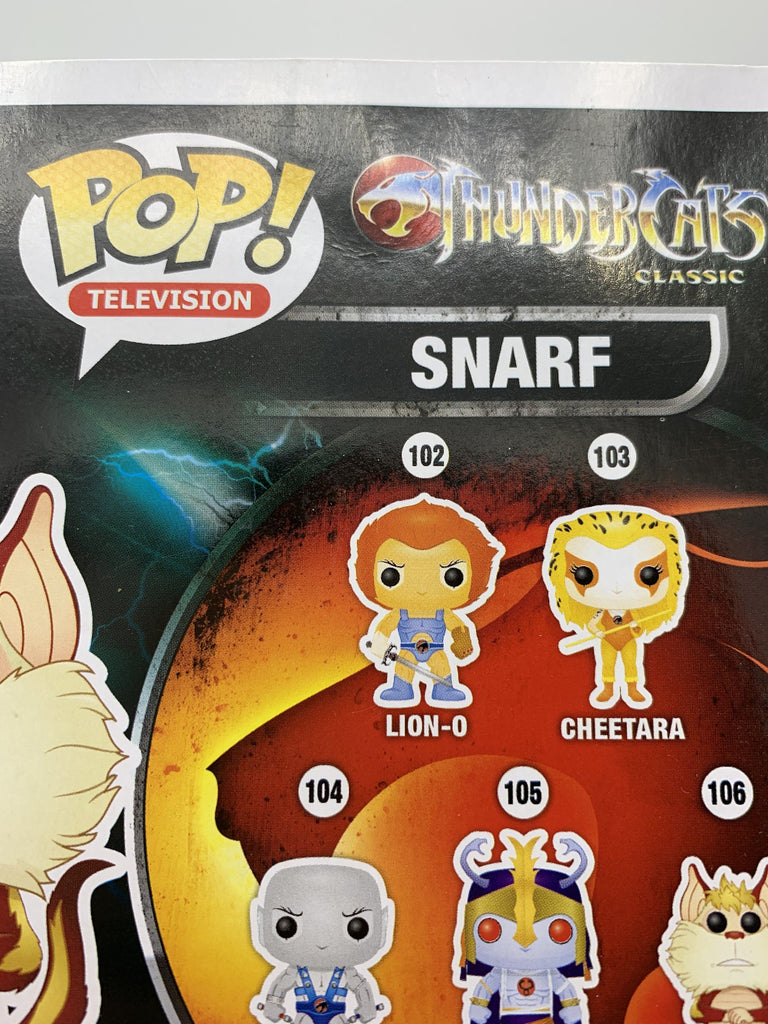 Funko Pop! Thundercats Snarf (Lightly Damaged Box) #106 Funko 