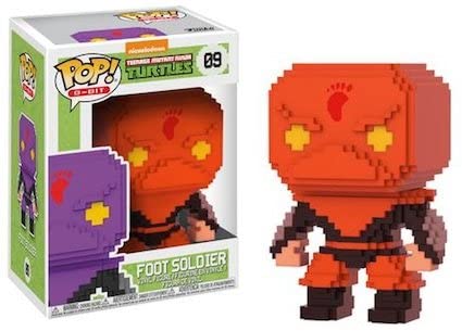 Funko Pop! Teenage Mutant Ninja Turtles (TMNT) 8 Bit Red Foot Soldier Exclusive #09 (500 PCS)