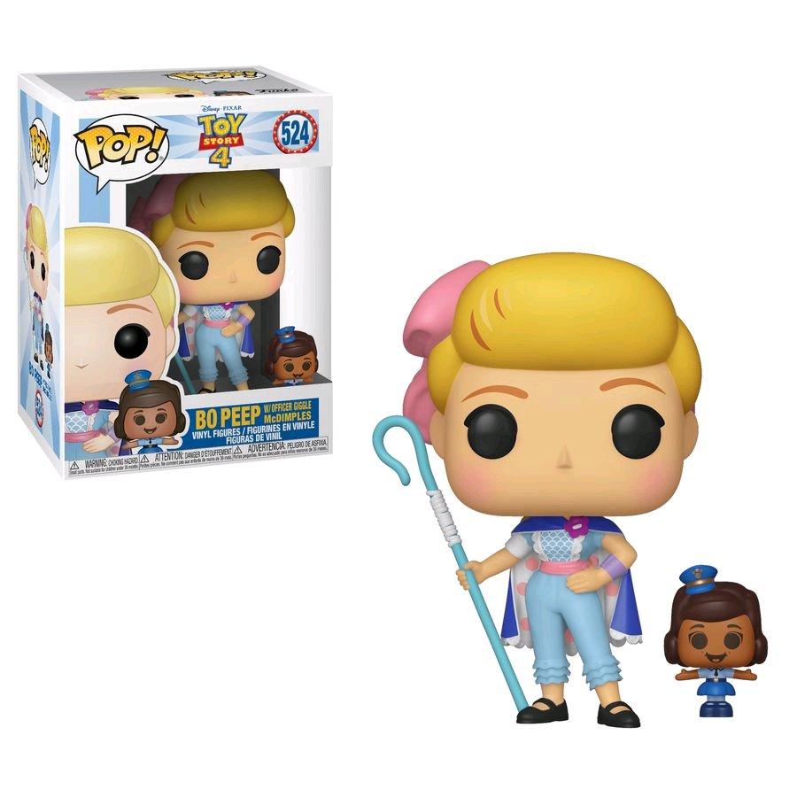 Funko Pop! Toy Story 4 Bo Peep with Officer Giggle McDimples #524