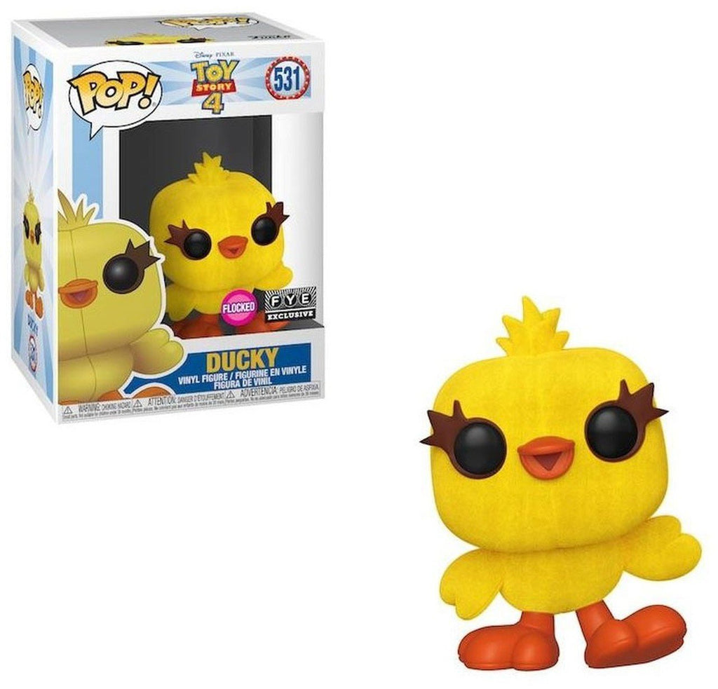 Funko Pop! Toy Story 4 Ducky (Flocked) Exclusive #531
