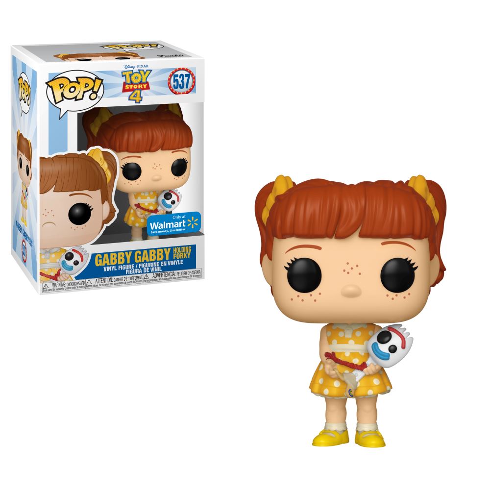 Funko Pop! Toy Story 4 Gabby Gabby Holding Forky Exclusive #537