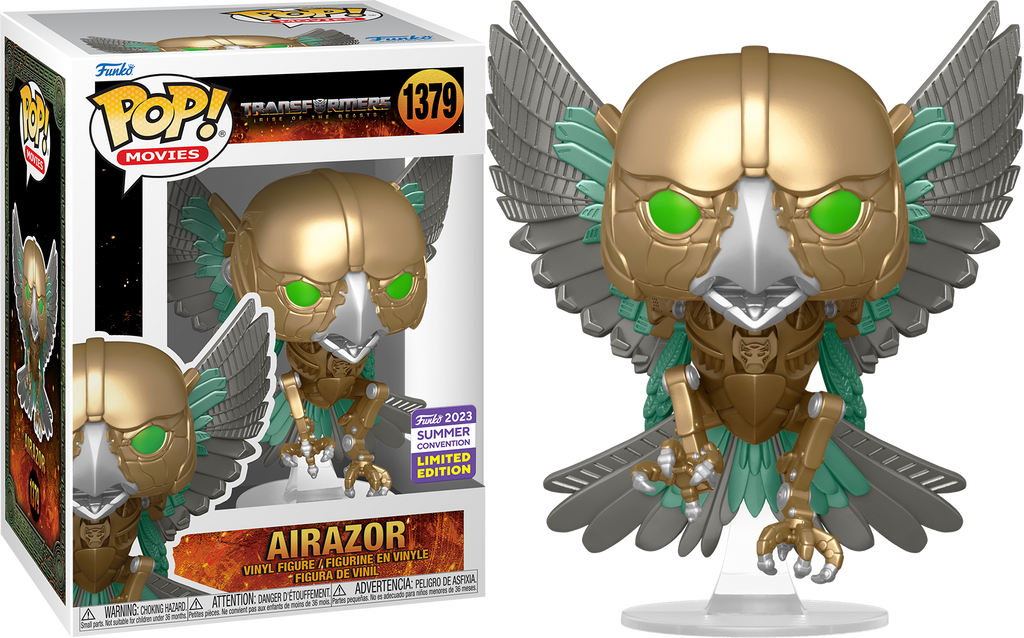 Funko Pop! Transformers Rise of the Beasts Airazor Summer Convention Exclusive #1379