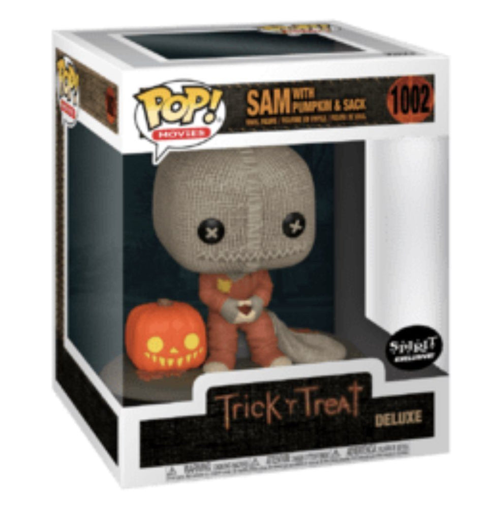 Funko Pop! Trick 'r Treat Sam with Pumpkin and Sack Deluxe Exclusive #1002