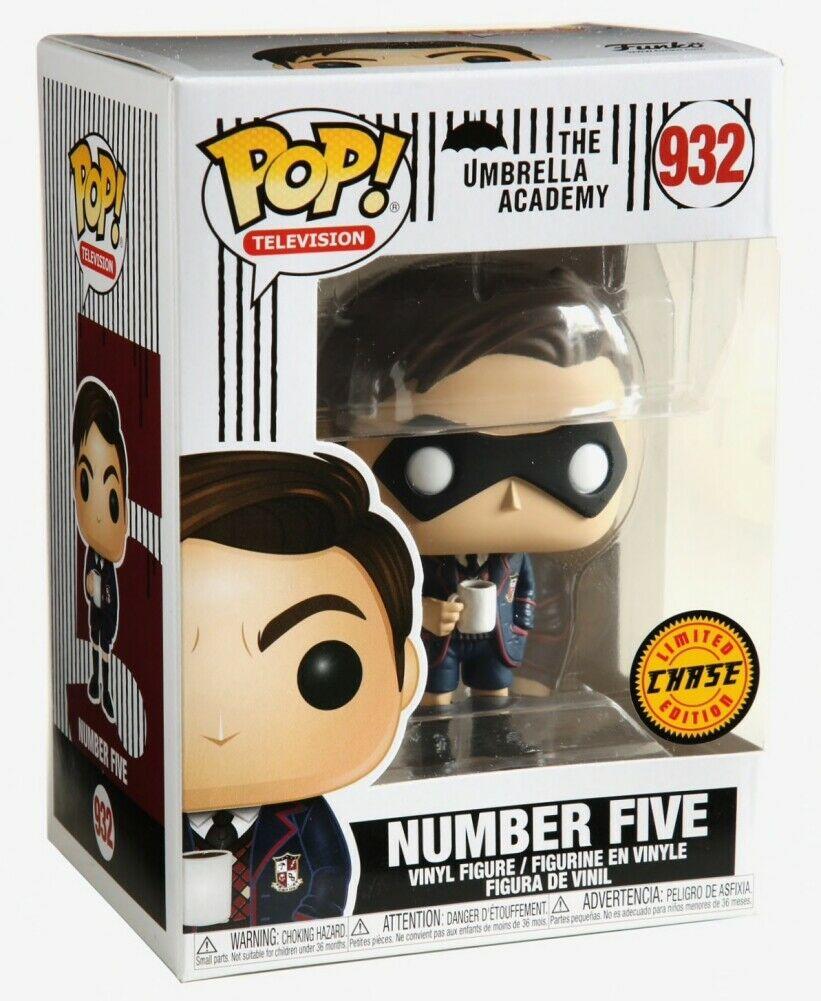 Funko Pop! Umbrella Academy Number Five w/ Mask Chase #932