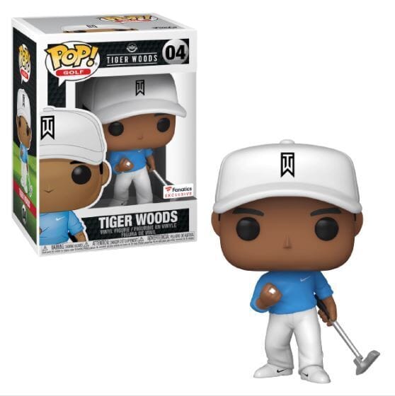 Funko Pop! Upper Deck Tiger Woods (Blue Shirt) Exclusive #04
