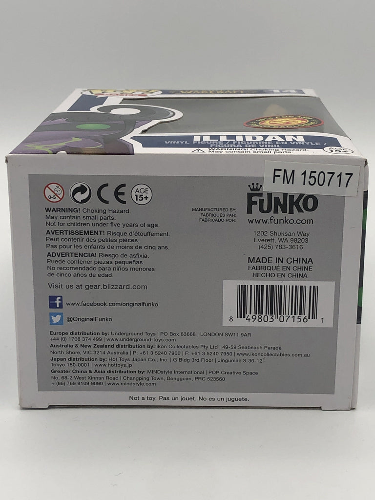 Funko Pop! World of Warcraft Gold Illidan Exclusive #14 Funko 