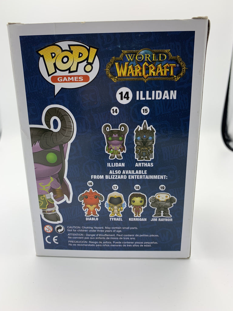 Funko Pop! World of Warcraft Illidan #14 (Damaged Box) Funko 