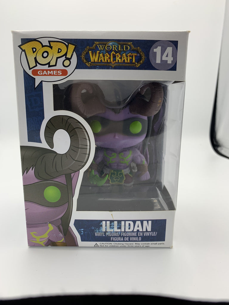 Funko Pop! World of Warcraft Illidan #14 (Damaged Box)