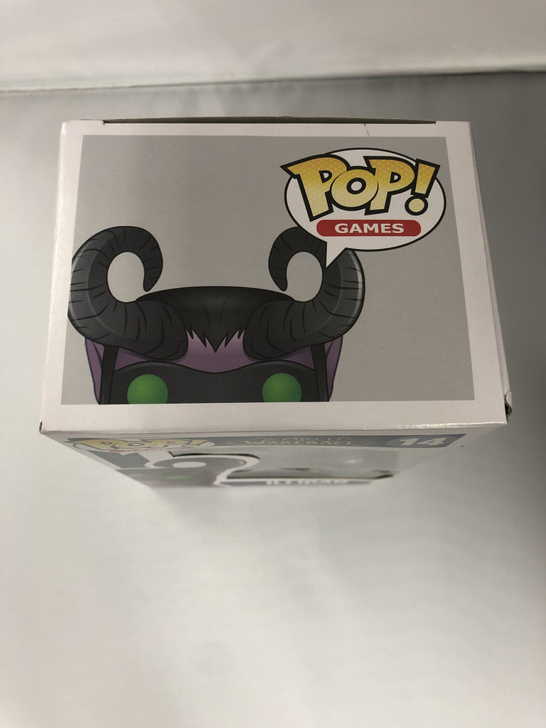 Funko Pop! World of Warcraft Illidan Gold Blizzard Exclusive #14 *Light Damaged Box* Funko 