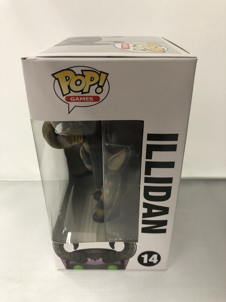 Funko Pop! World of Warcraft Illidan Gold Blizzard Exclusive #14 *Light Damaged Box* Funko 