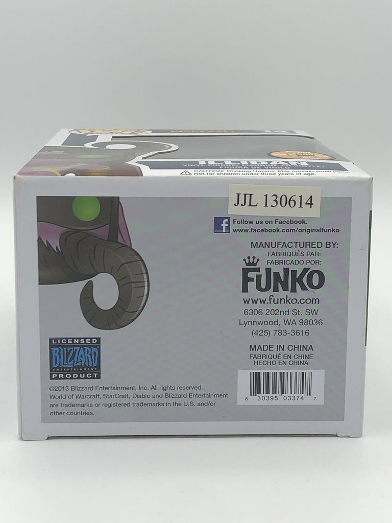 Funko Pop! World of WarCraft Illidan SDCC Exclusive #14 *Light Box Damage* Funko 