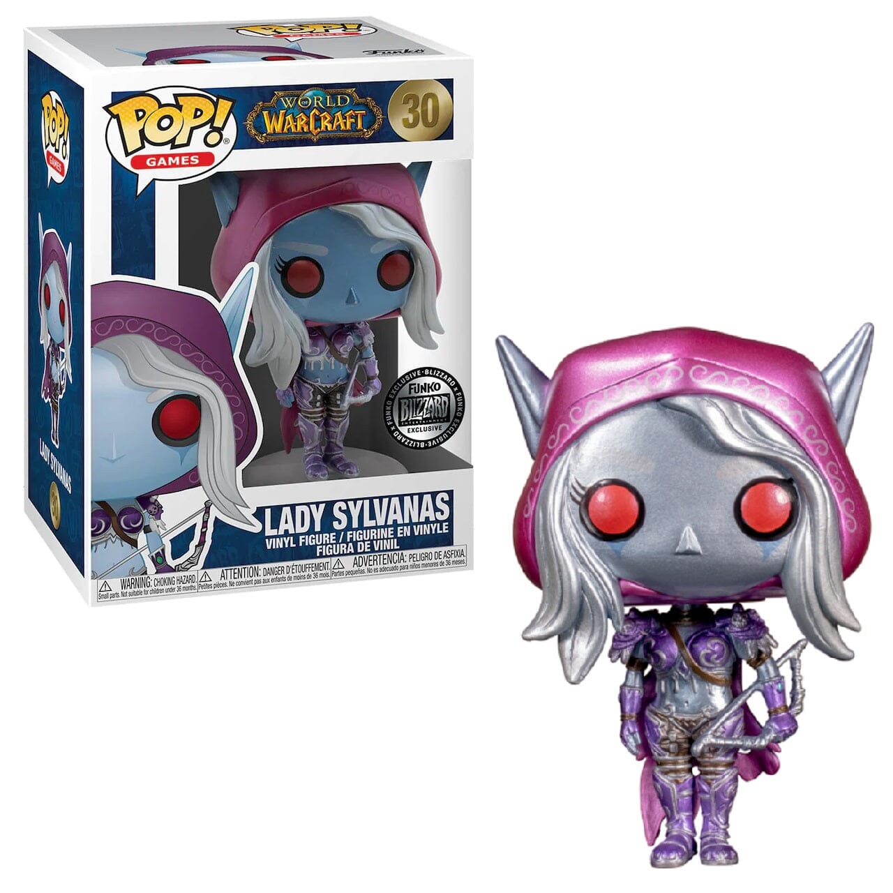 Funko Pop! World of Warcraft Lady Sylvanas Metallic Exclusive #30