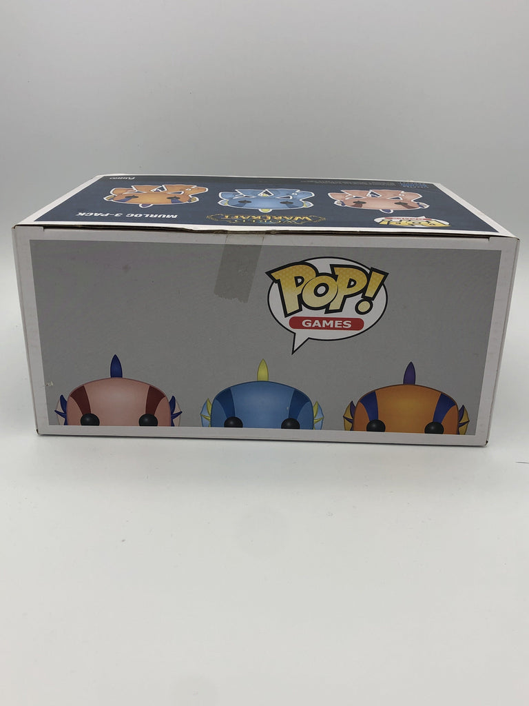 Funko Pop! World of Warcraft Murloc (Limited 2016 Pieces) Exclusive 3 Pack (Light Damage) Funko 