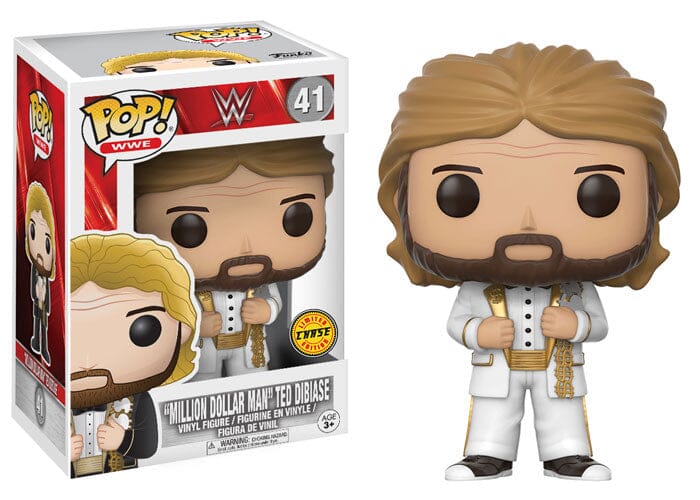 Funko Pop! WWE Million Dollar Man Ted DiBiase (White Tux) Chase #41