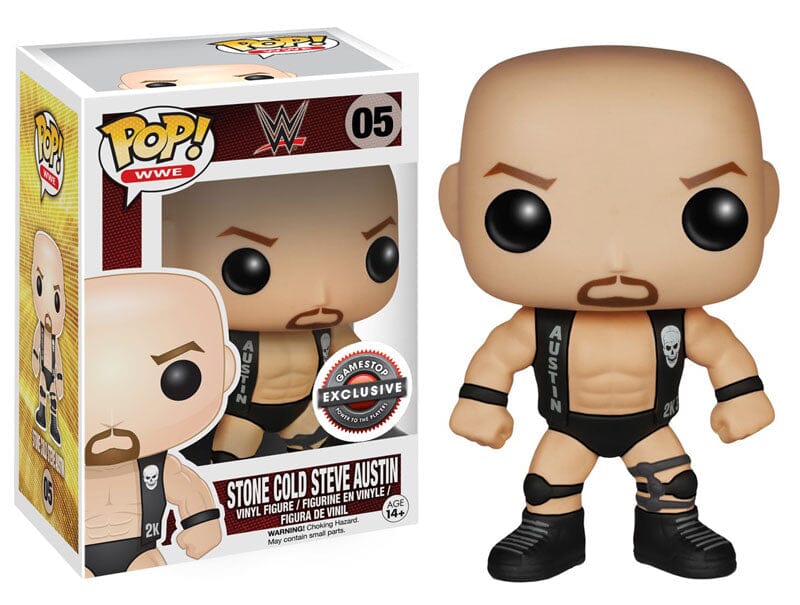 Light Box Damage) Funko Pop! WWE Stone Cold Steve Austin Exclusive #05
