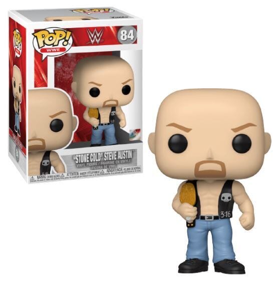 Funko Pop! WWE Stone Cold Steve Austin (One Belt) #84