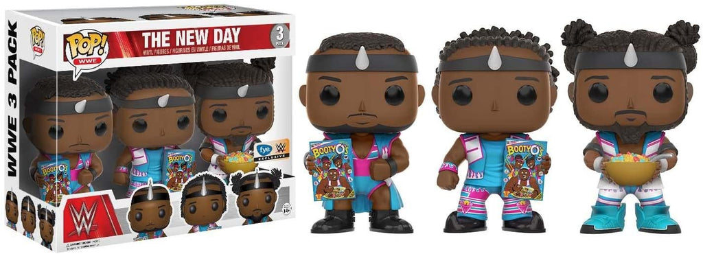 WWE The New Day Exclusive Funko Pop! 3 Pack