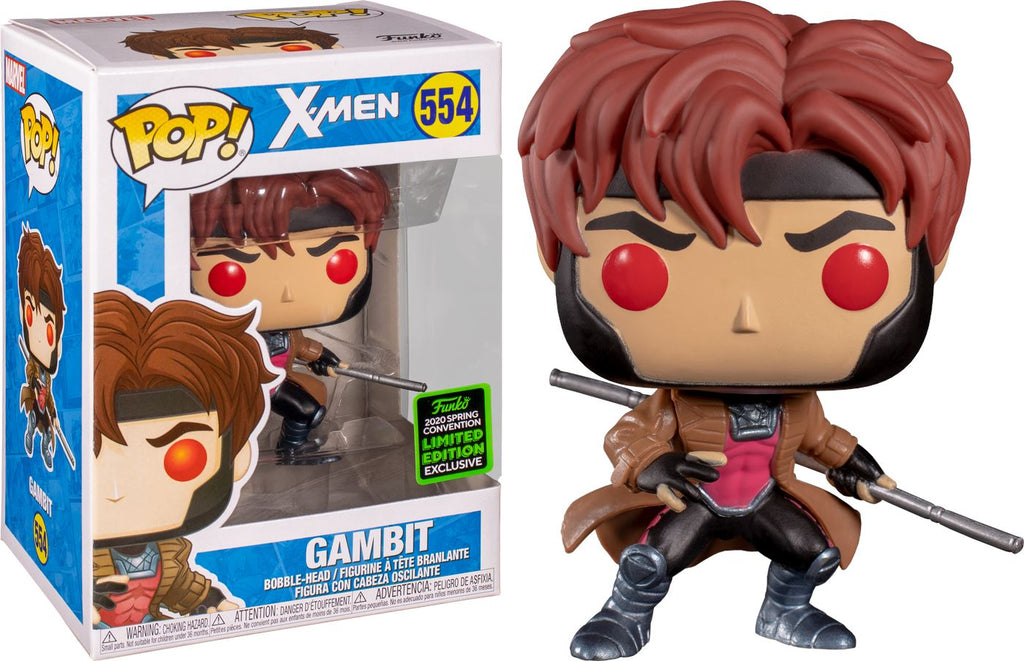 Funko Pop! X-Men Gambit Spring Convention Exclusive #554 Funko 