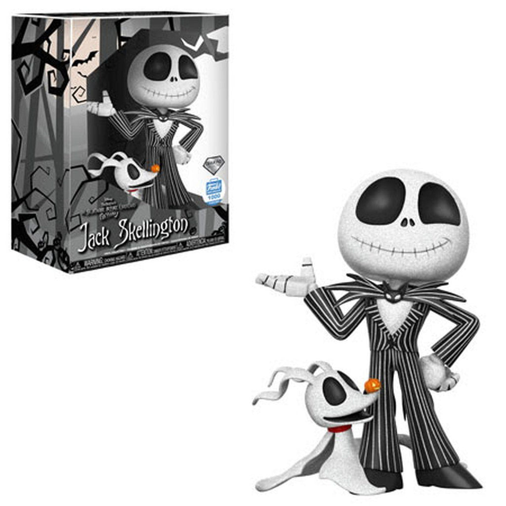 Funko Super Deluxe Vinyl Nightmare Before Christmas NBC Jack Skellington Diamond Collection Funko Shop Exclusive (1000 PCS)