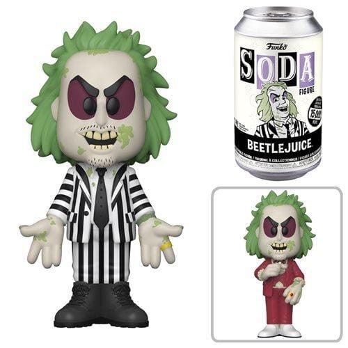 Funko Vinyl Soda Beetlejuice with Possible Chase