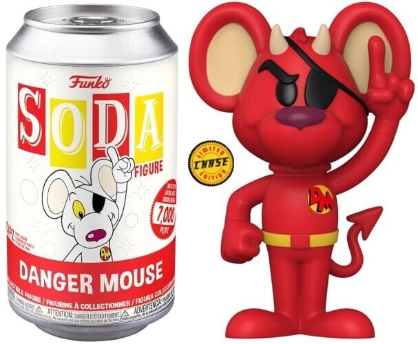 Funko Vinyl Soda Danger Mouse (Evil) Chase (Opened Can)