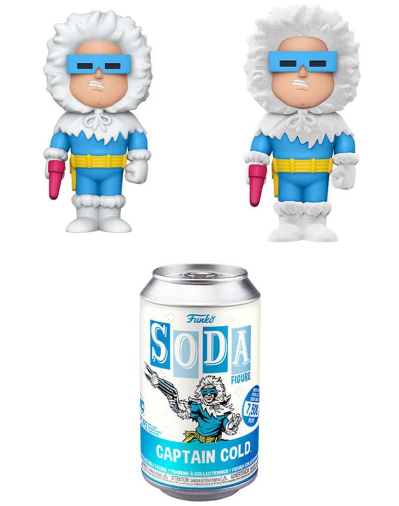 Funko Vinyl Soda DC Captain Cold with Possible Chase