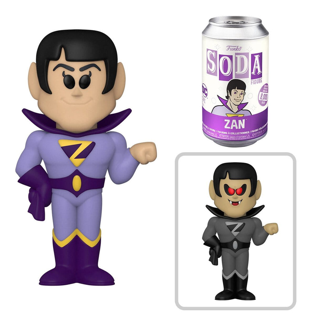 Funko Vinyl Soda DC Super friends Zan with Possible Chase