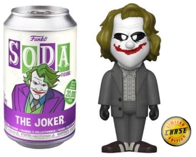 THE JOKER SODA フィギュア Funko Vinyl Soda DC The Joker The Dark Knight (Bank Robber) Chase