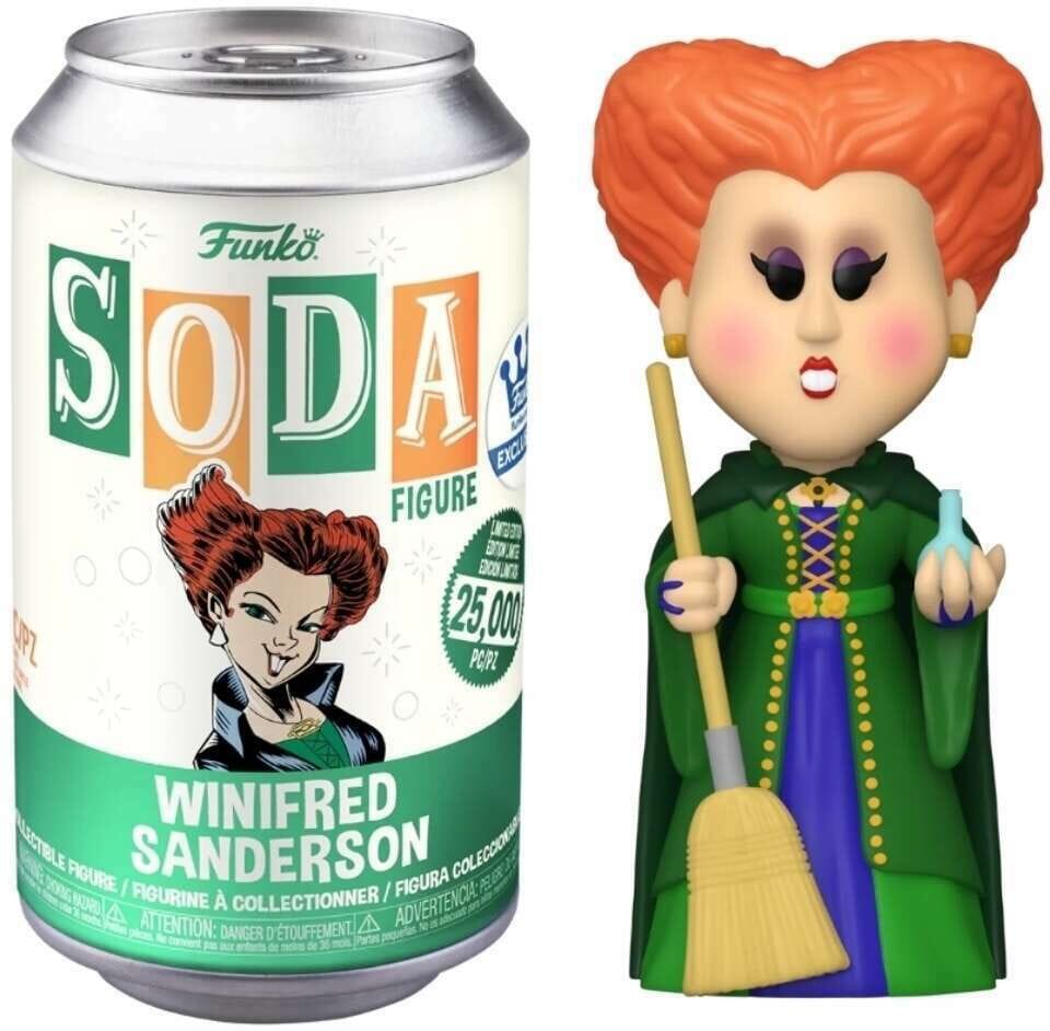 Funko Vinyl Soda Disney Hocus Pocus Winifred Sanderson Exclusive (Opened Can)