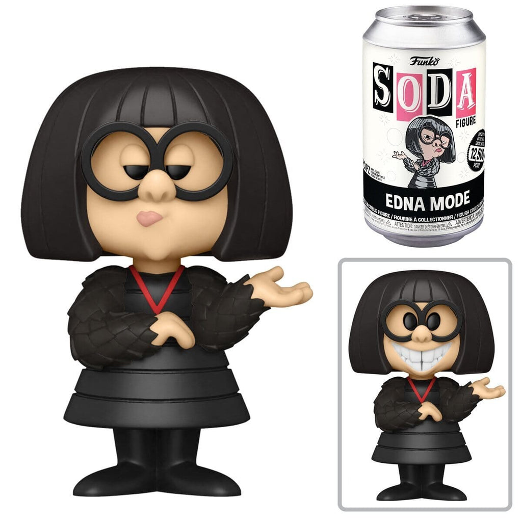 Funko Vinyl Soda Disney Incredibles Edna Mode with Possible Chase