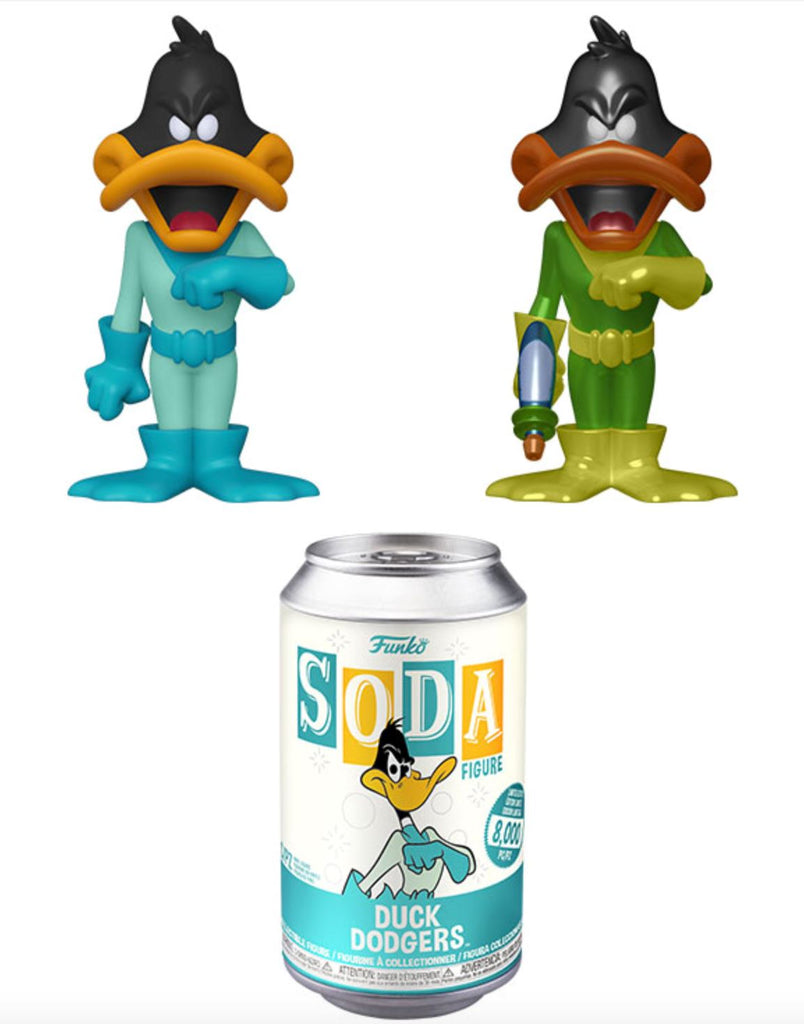 Funko Vinyl Soda Duck Dodgers w/ Possible Chase