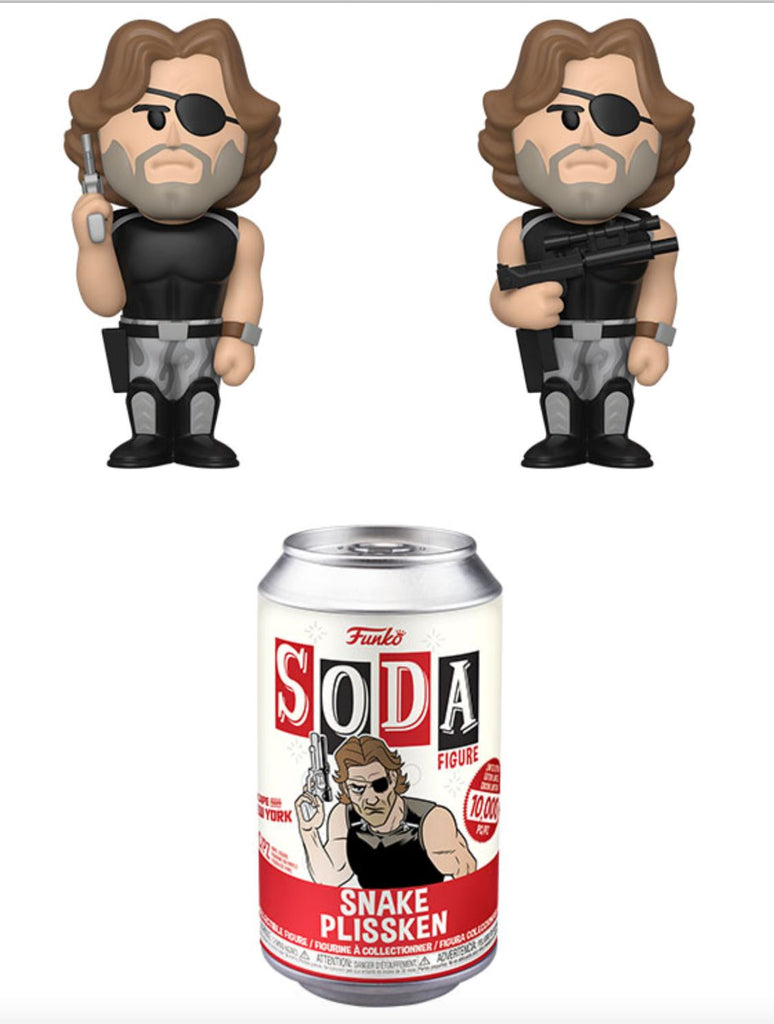 Funko Vinyl Soda Escape From New York Snake Pliskin w/ Possible Chase