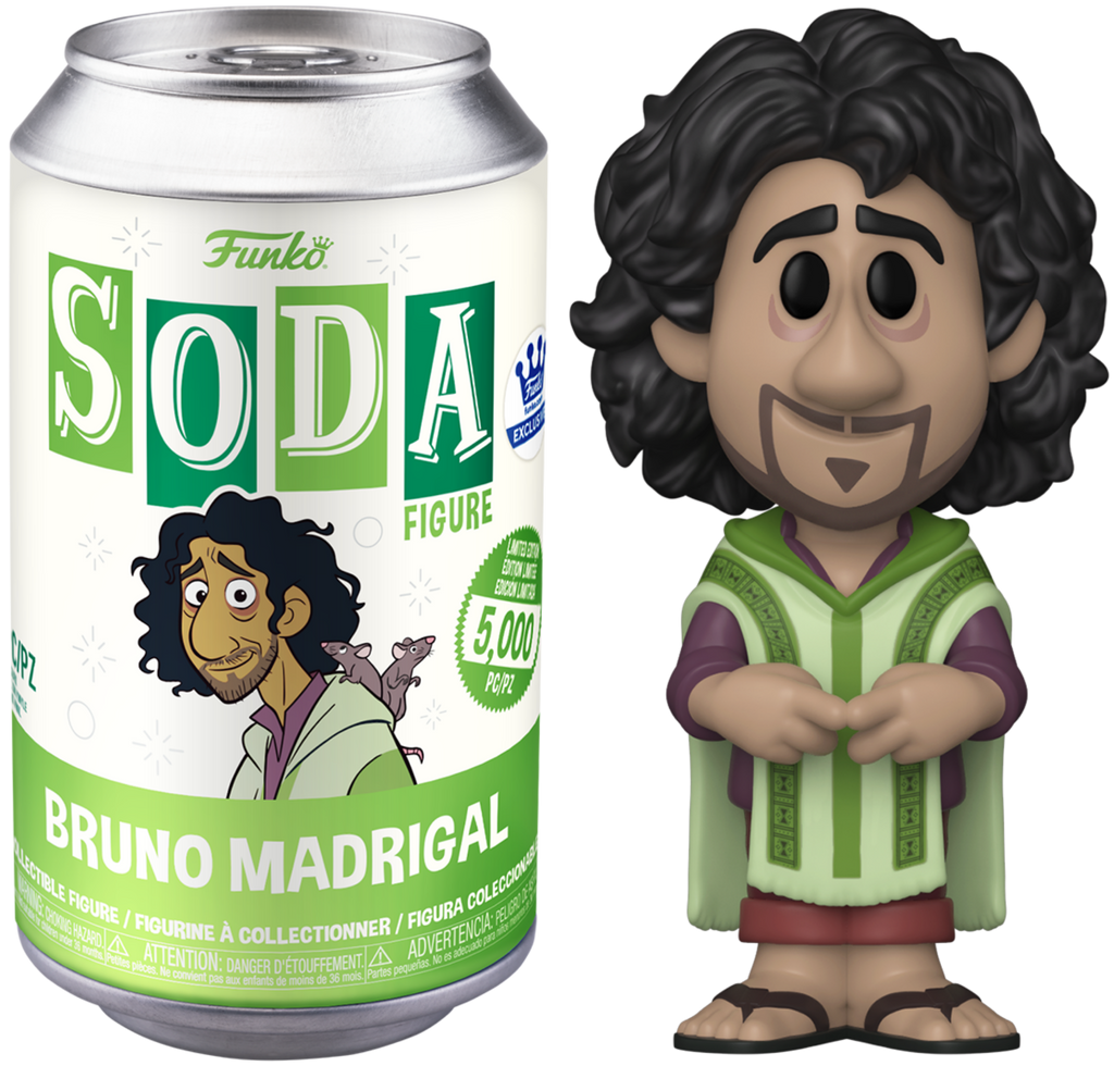 Funko Vinyl Soda Exclusive Encanto Bruno Madrigal (Opened Can)