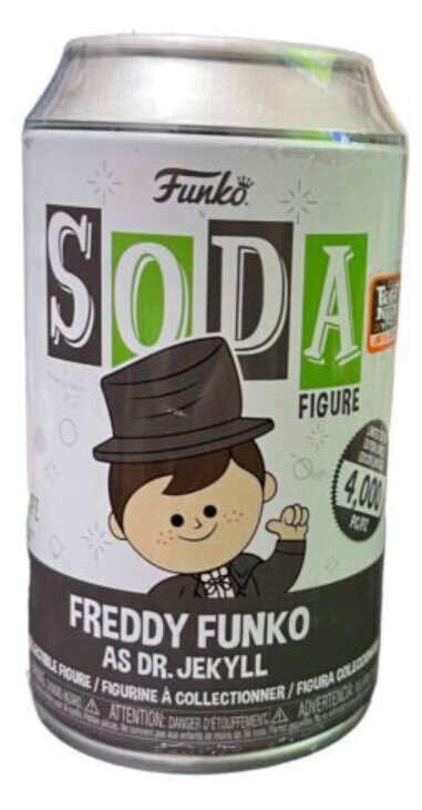 Funko Vinyl Soda Freddy Funko as Dr. Jekyll Fright Night Exclusive (4000 PCS) Sealed