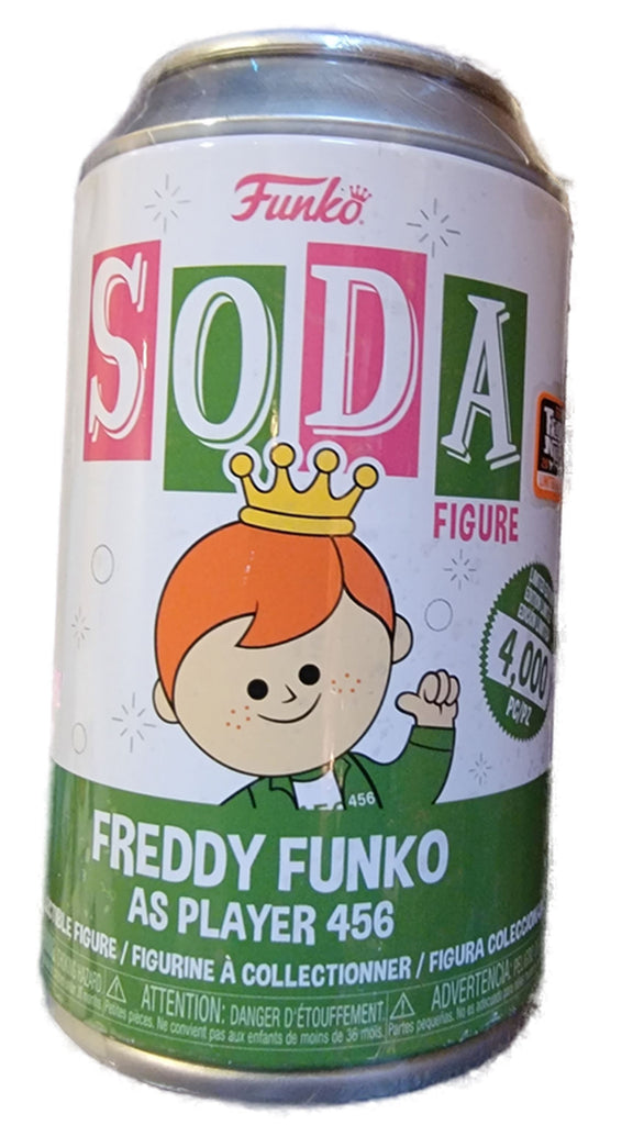 Funko Vinyl Soda Freddy Funko as Player 456 Fright Night Exclusive (4000 PCS) Sealed
