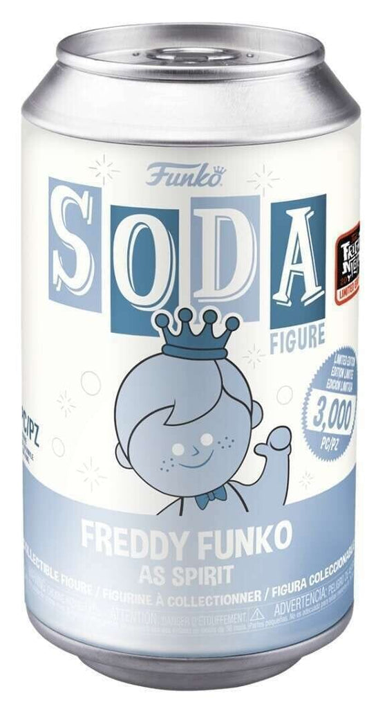 Funko Vinyl Soda Freddy Funko as Spirit Fright Night Exclusive (3000 PCS) Sealed