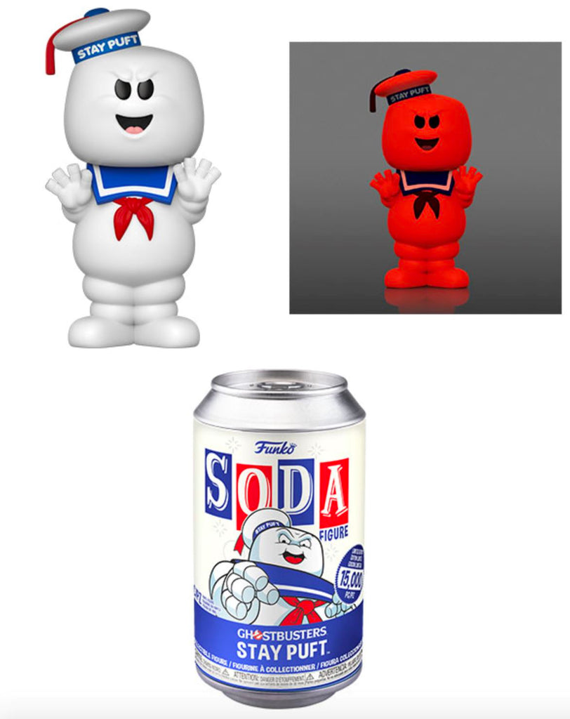 Funko Vinyl Soda Ghostbusters Stay Puft Marshmallow Man with Chance of Chase