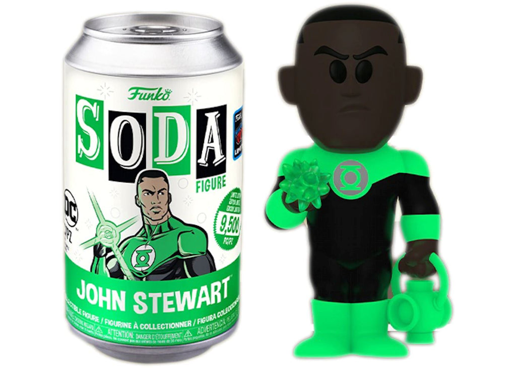 Funko Vinyl Soda Green Lantern John Stewart NYCC (Official Sticker) w/ Chance of Chase