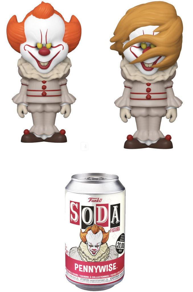 Funko Vinyl Soda IT Pennywise with Possible Chase