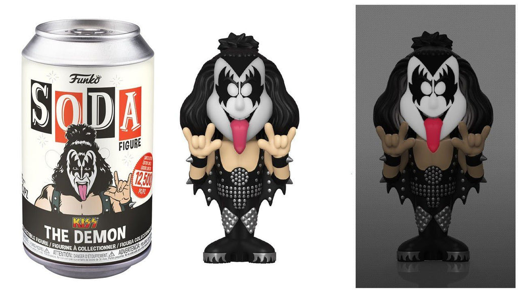 Funko Vinyl Soda Demon Kiss Gene Simmons with Possible Chase