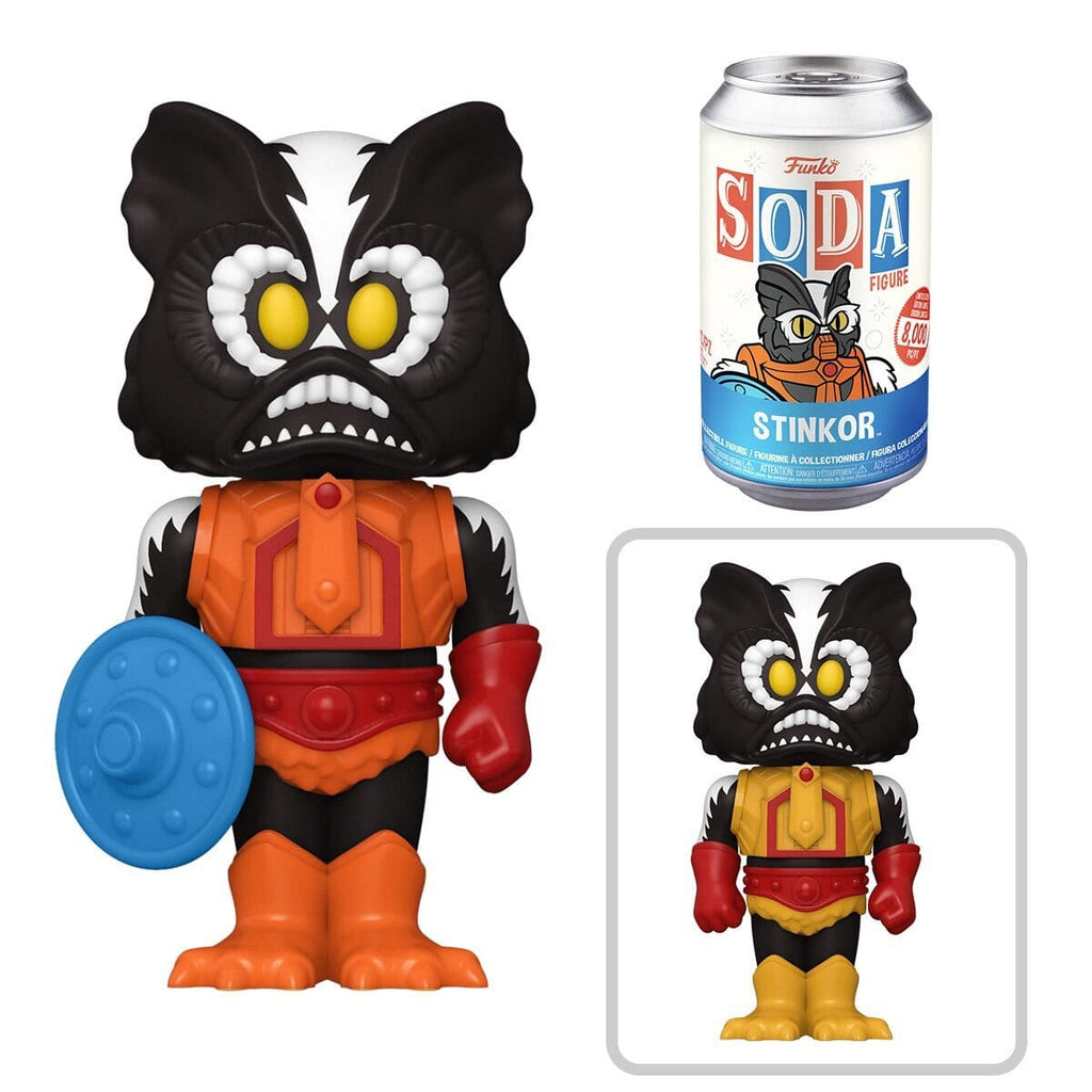 Funko Vinyl Soda Masters of the Universe (MOTU) Stinkor w/ Possible Chase